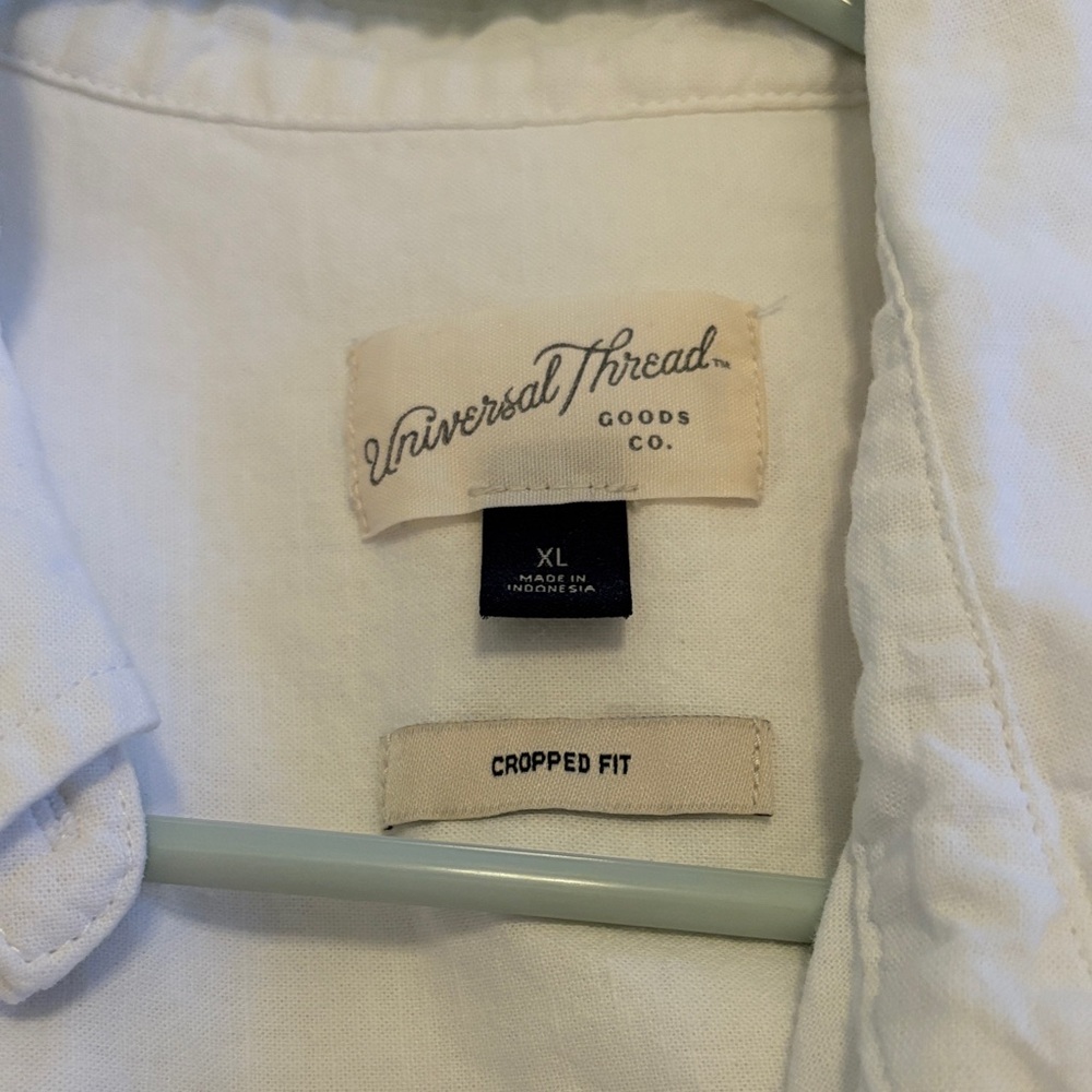 Universal Thread Cream Button-Up Top - Picture 2 of 2